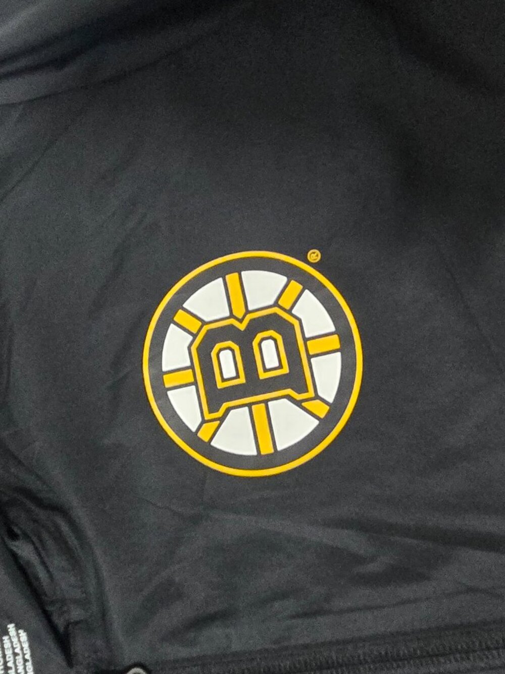 Boston Bruins Windbreaker Jacket Men's Small NHL Hooded Pullover SPiCH - Picture 7 of 12